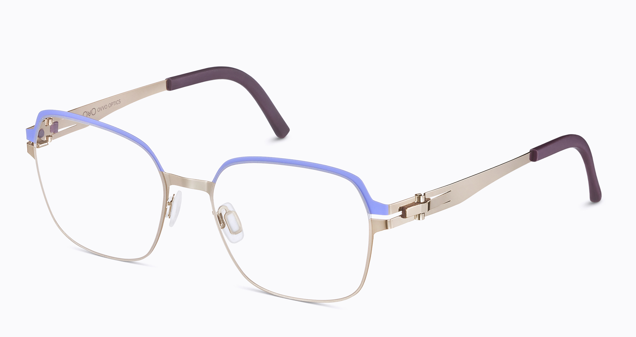 Light Gold/Periwinkle