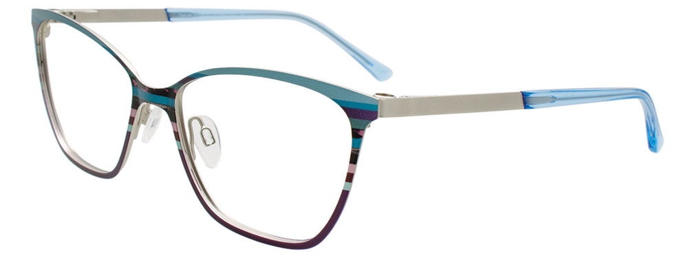 50. BLUE AND PURPLE ACCENT