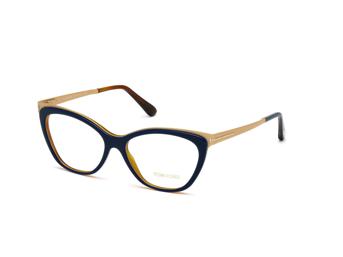 Blue, Light Havana, Shiny Brushed Rose Gold
