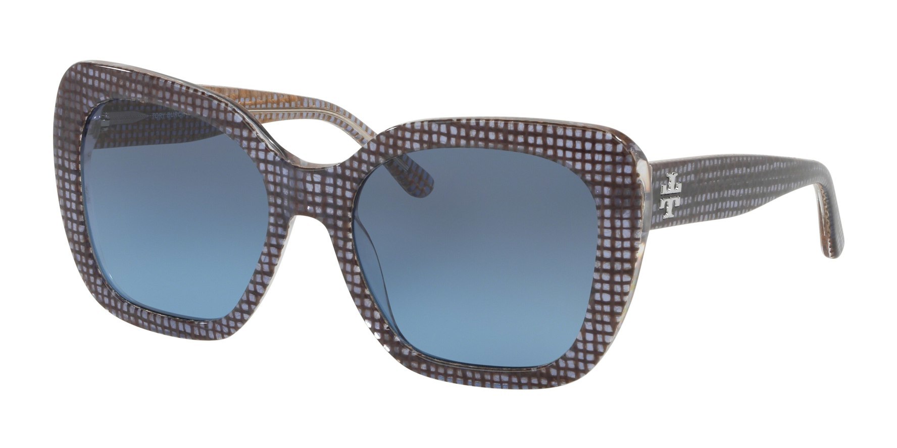 NAVY CRYSTAL ON RAFFIA