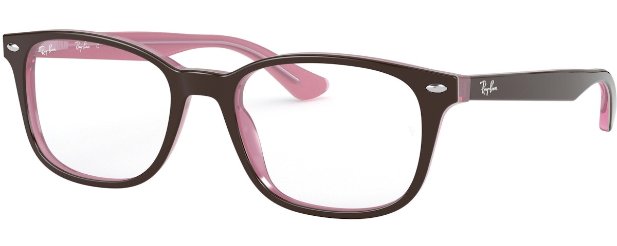 TOP BROWN ON OPAL PINK