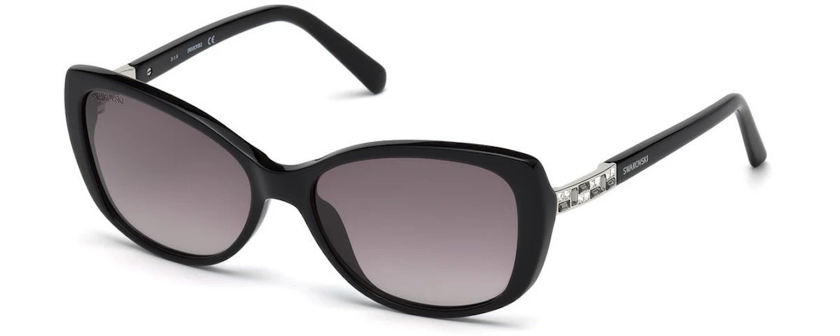 Shiny Black / Gradient Smoke Lenses