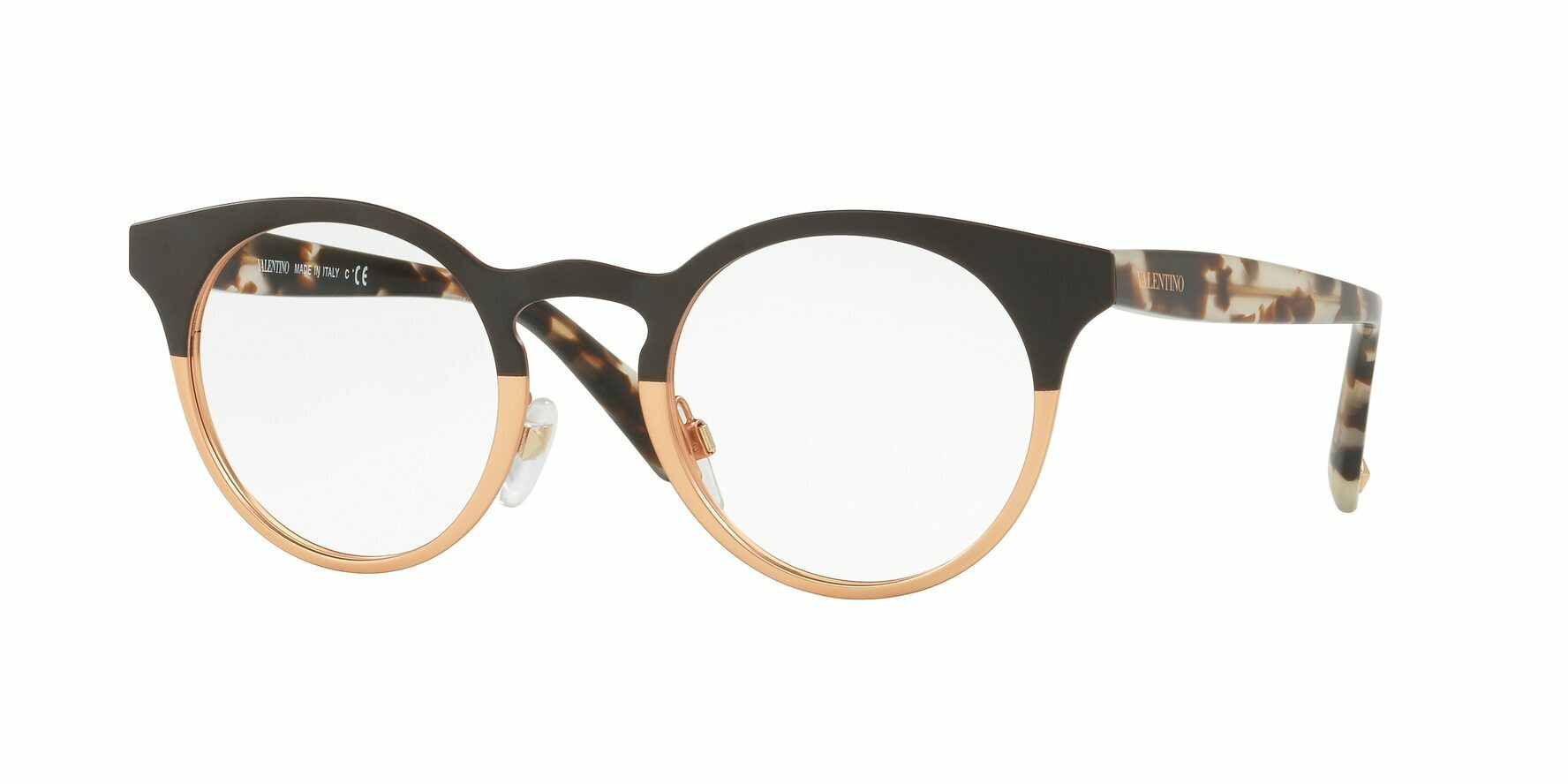 MATTE BROWN/MATTE ROSE GOLD