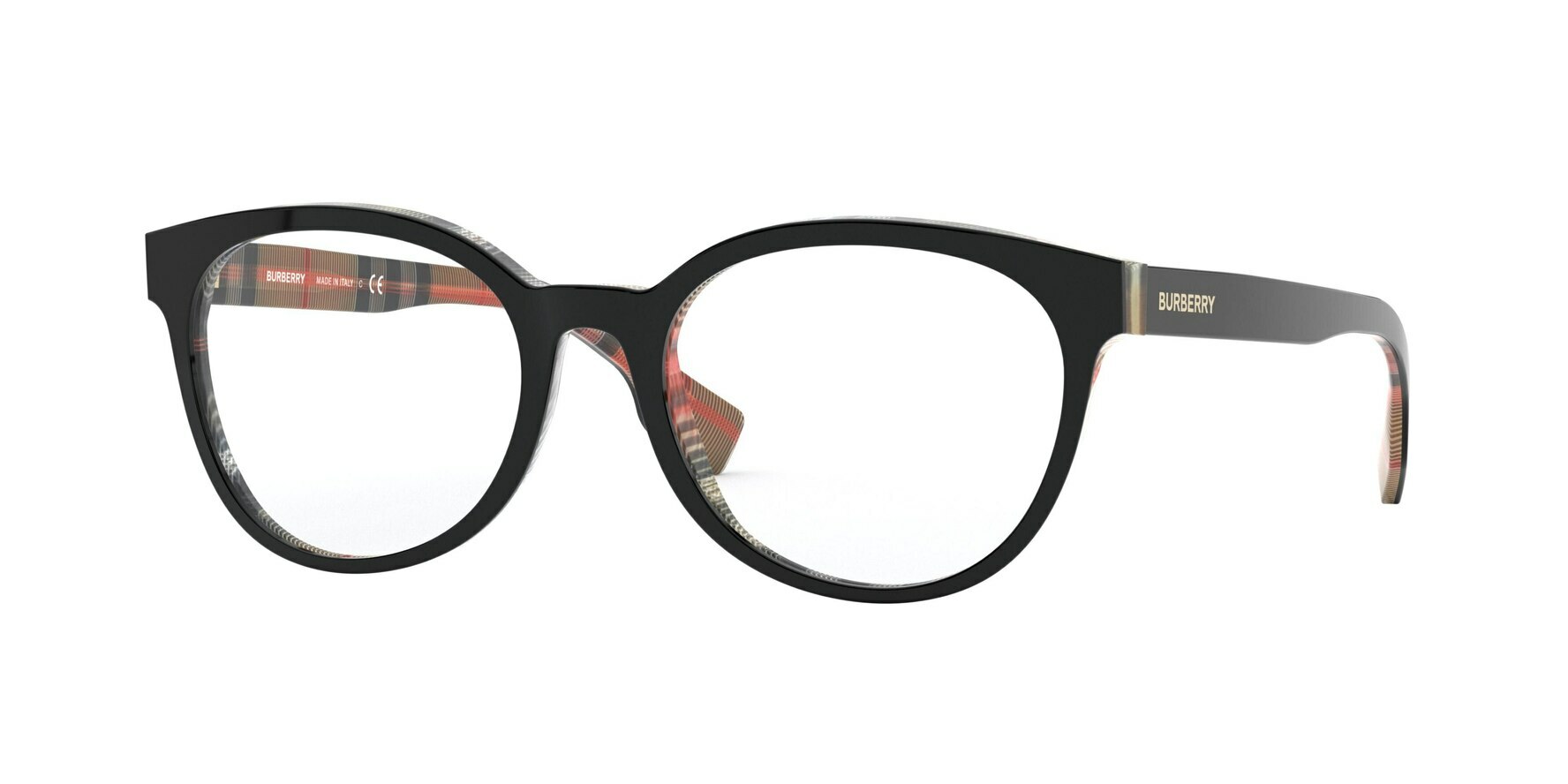 TOP BLACK ON VINTAGE CHECK