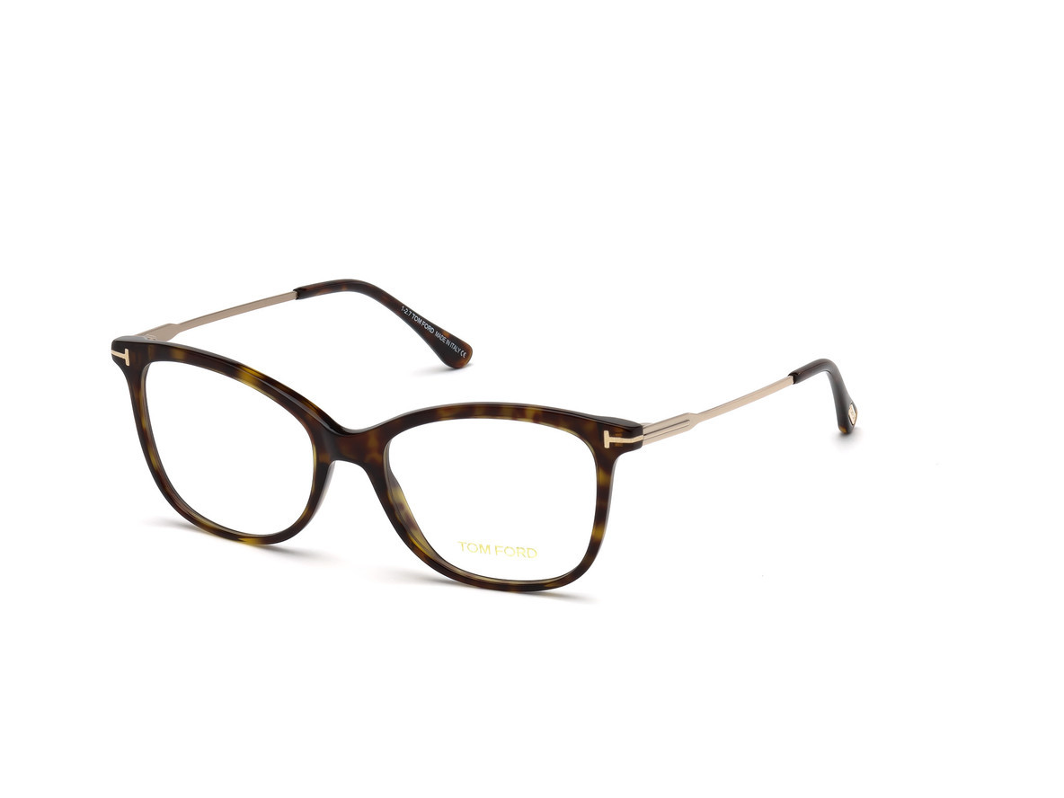 Shiny Classic Dark Havana Front, Shiny Rose Gold Temples