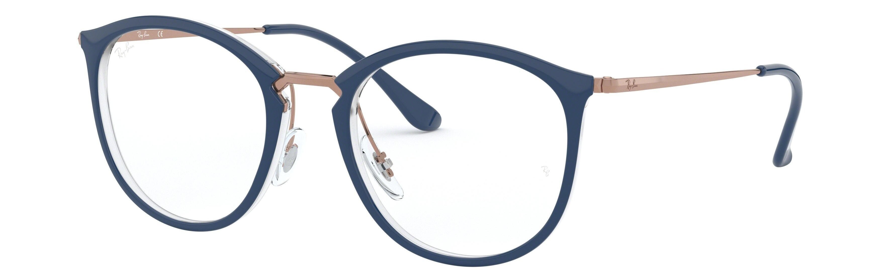 TRANSPARENT ON TOP BLUE