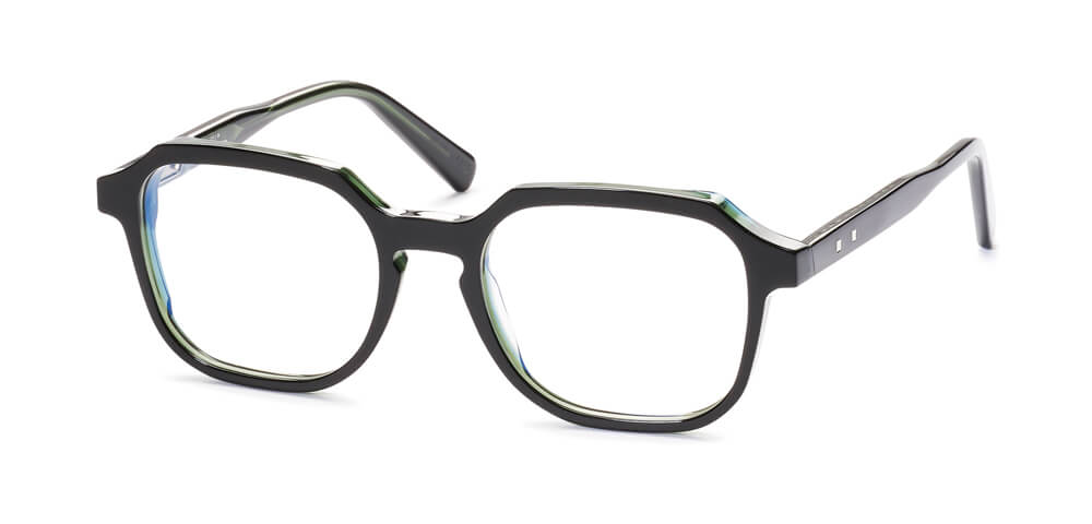 Black/Green/Turquoise