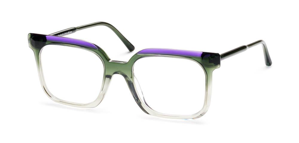 Purple/Gradient Green