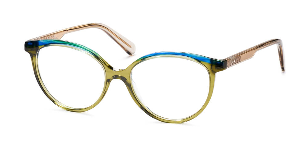 Green/Blue Havana/Green Olive