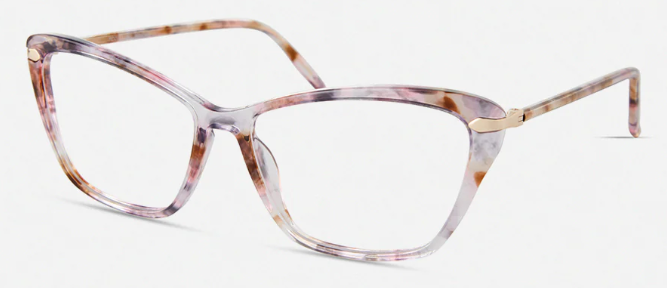 PINK TORTOISE SPARKLE W/COVERED TEMPLES