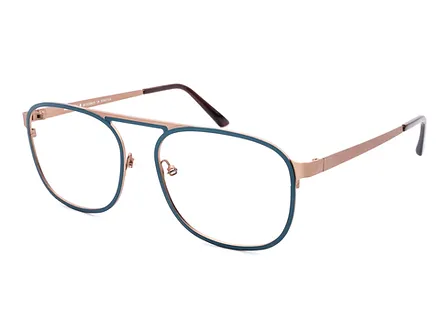 450 teal/rose gold