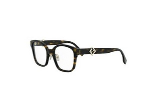 FENDI FE50135F square eyeglasses in 052