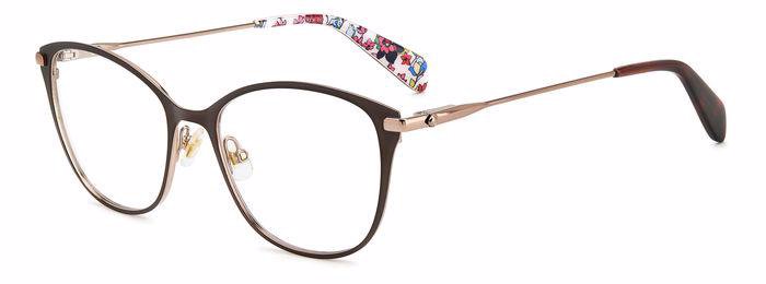 Kate Spade ADDISYN rectangle eyeglasses in Brown