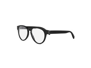 Bulgari BV50080I square eyeglasses in 001 Black