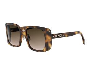 FENDI FE40240F square sunglasses in 53 F