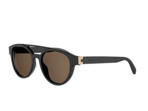 Bulgari BV40105I square sunglasses in 01E Black