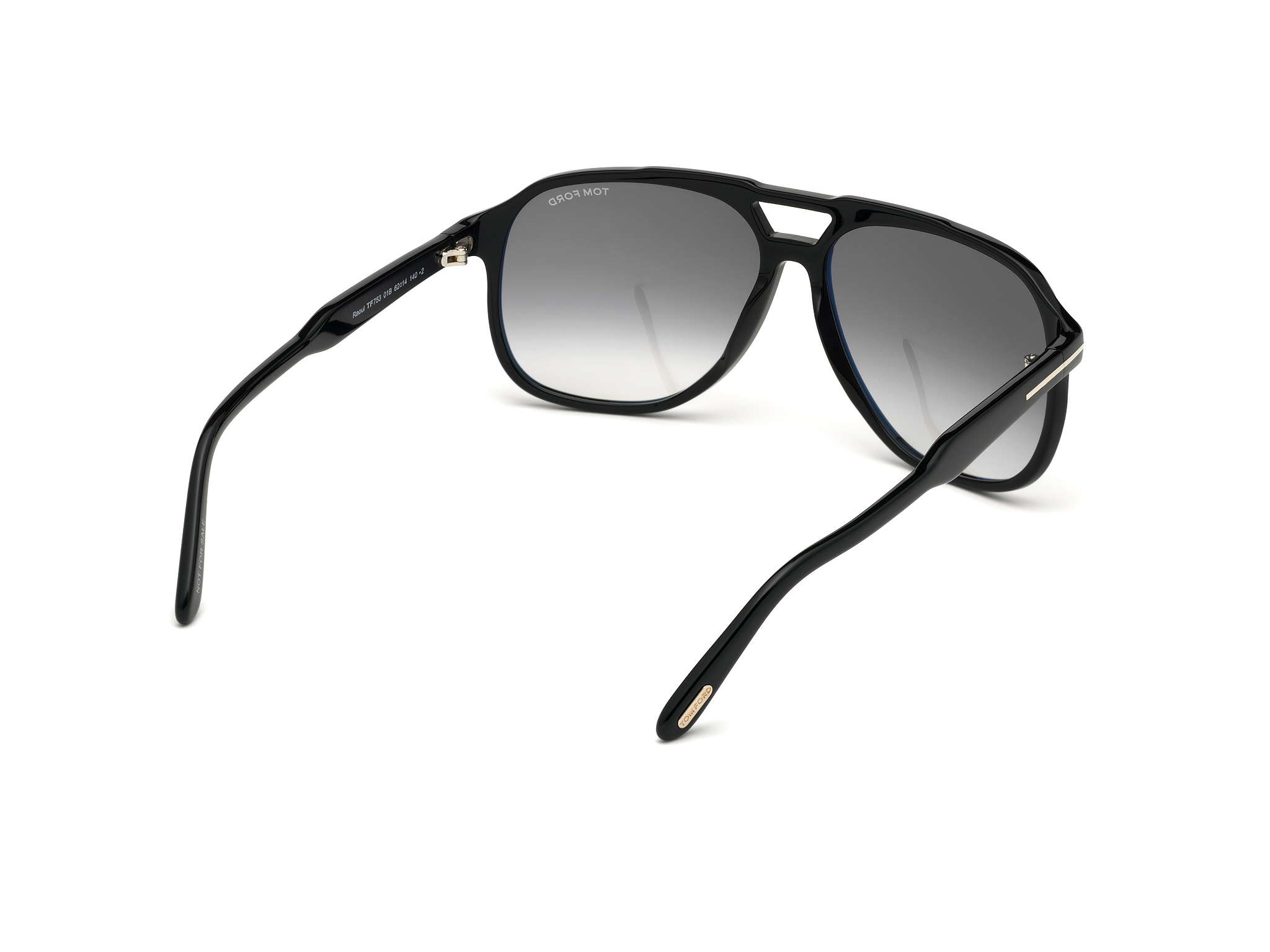 FT0753 / shiny black / gradient smoke