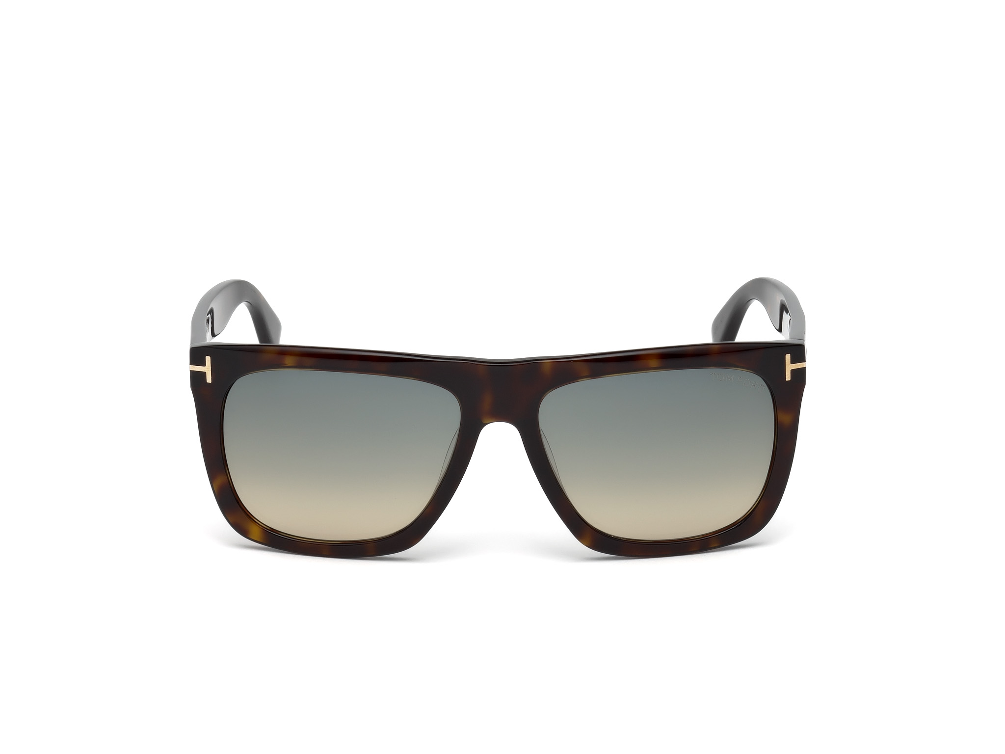 FT0513 Morgan / Shiny Dark Havana / Gradient Turquoise-To-Sand Lenses