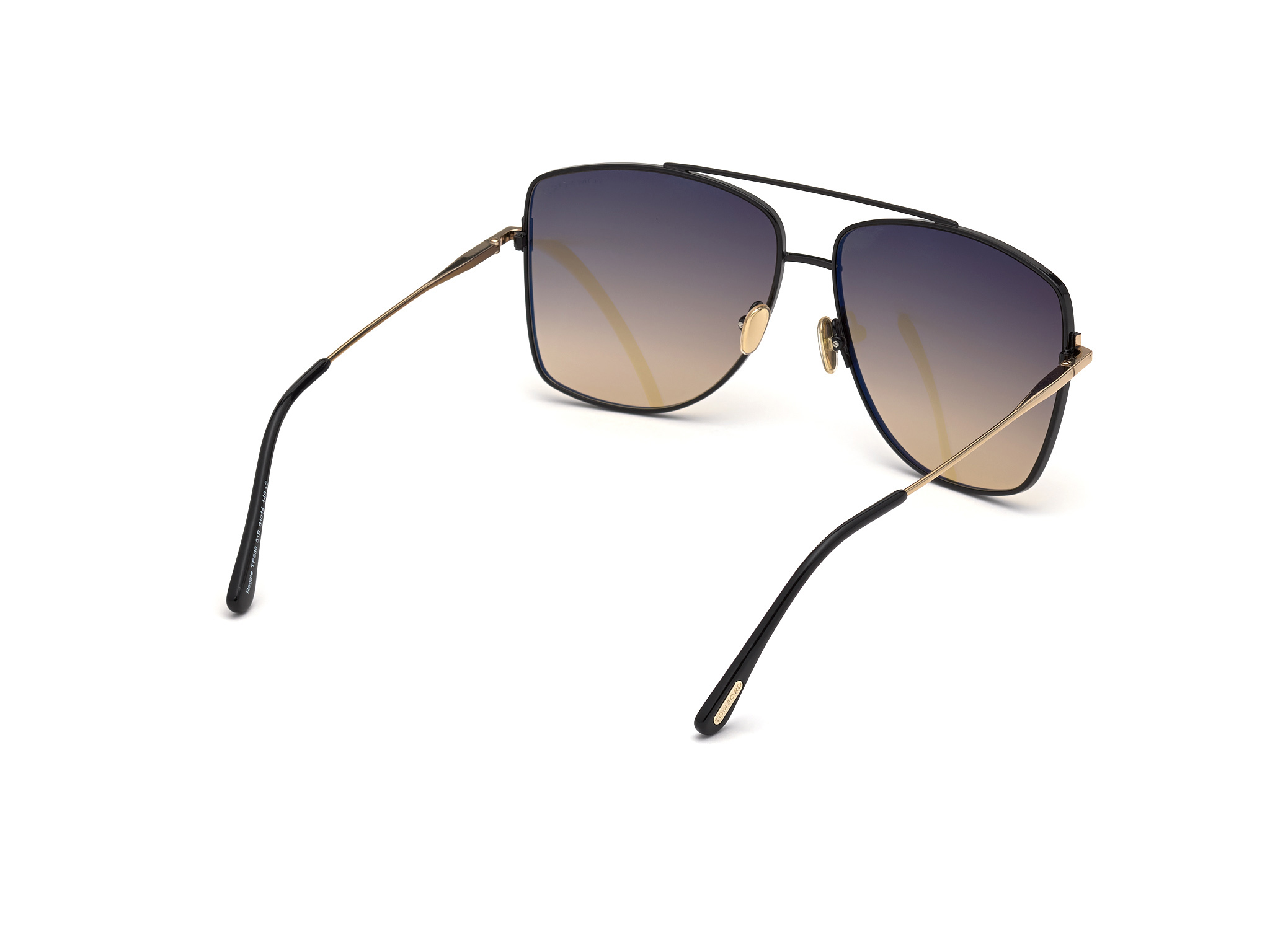 FT0838 / shiny black / gradient smoke
