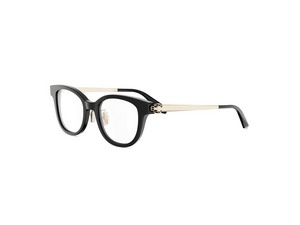 Bulgari BV50069F cateye eyeglasses in 001 Black