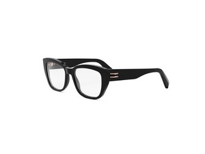 Bulgari BV50032I square eyeglasses in 001 Black