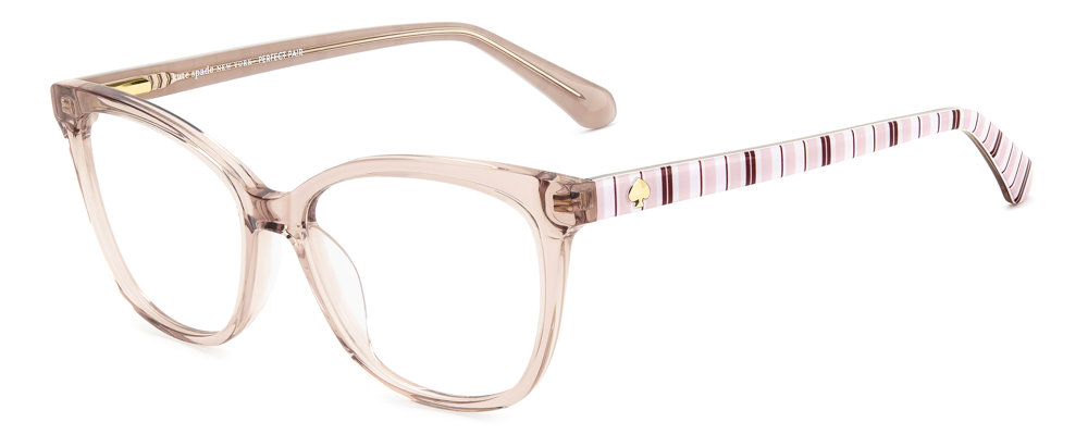 Kate Spade ADRIE/3 square eyeglasses in Beistrwht