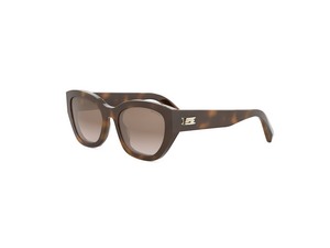 Bulgari BV40061I square sunglasses in 53F Havana