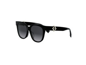 FENDI FE40187F aviator sunglasses in 01 B