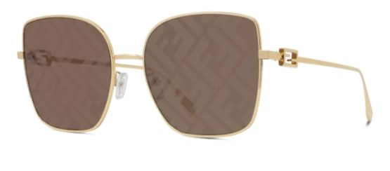FENDI FE40013U aviator sunglasses in 30 G