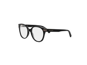 Bulgari BV50047I round eyeglasses in 001 Black