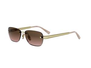 Bulgari BV40057U aviator sunglasses in 30F Gold