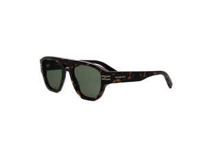 Bulgari BV40040I aviator sunglasses in 52N Havana