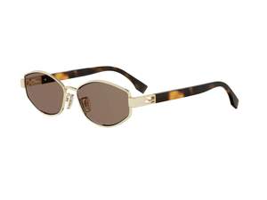 FENDI FE40216U round sunglasses in 30 E