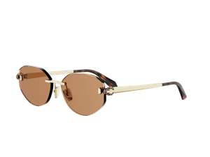 Bulgari BV40059U aviator sunglasses in 33J Gold