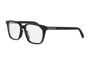Bulgari BV50086F square eyeglasses in 001 Black