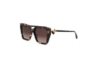 FENDI FE40161I aviator sunglasses in 55 F