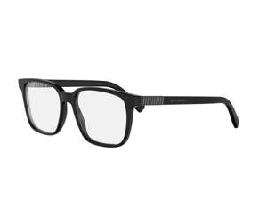 Bulgari BV50086I square eyeglasses in 001 Black