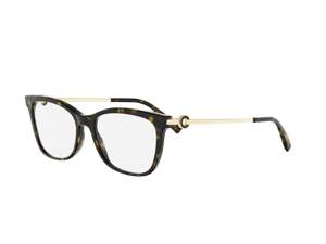 Bulgari BV50093I square eyeglasses in 052 Havana