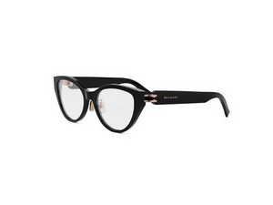 Bulgari BV50045F cateye eyeglasses in 001 Black