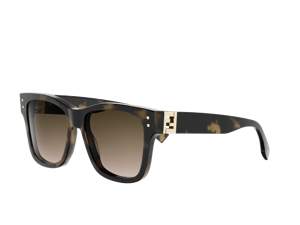 FENDI FE40235I square sunglasses in 55 F