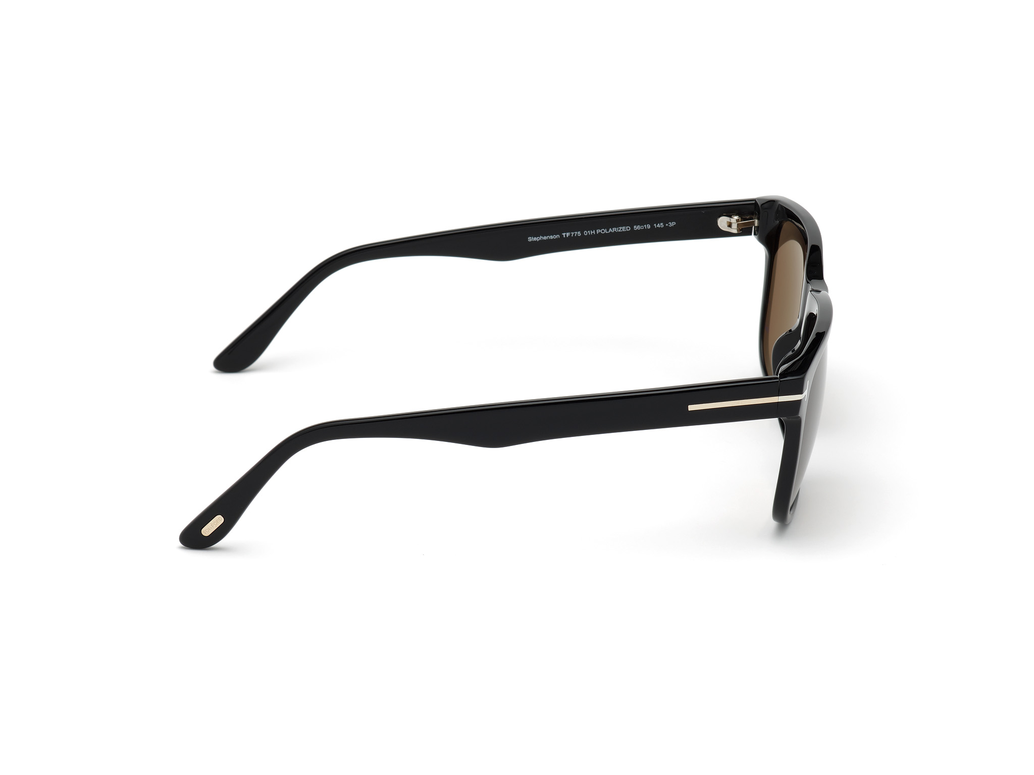 FT0775 / shiny black / brown polarized