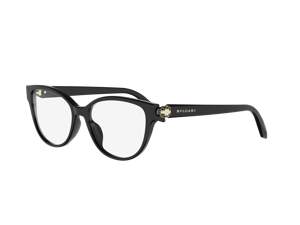 Bulgari BV50092I square eyeglasses in 001 Black