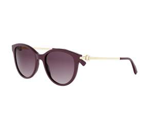 Bulgari BV40110I round sunglasses in 81Z Violet