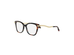 Bulgari BV50071I cateye eyeglasses in 054 Havana