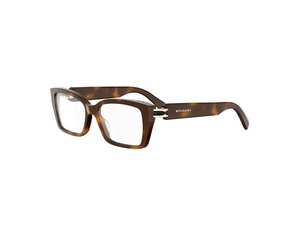 Bulgari BV50068I square eyeglasses in 053 Havana