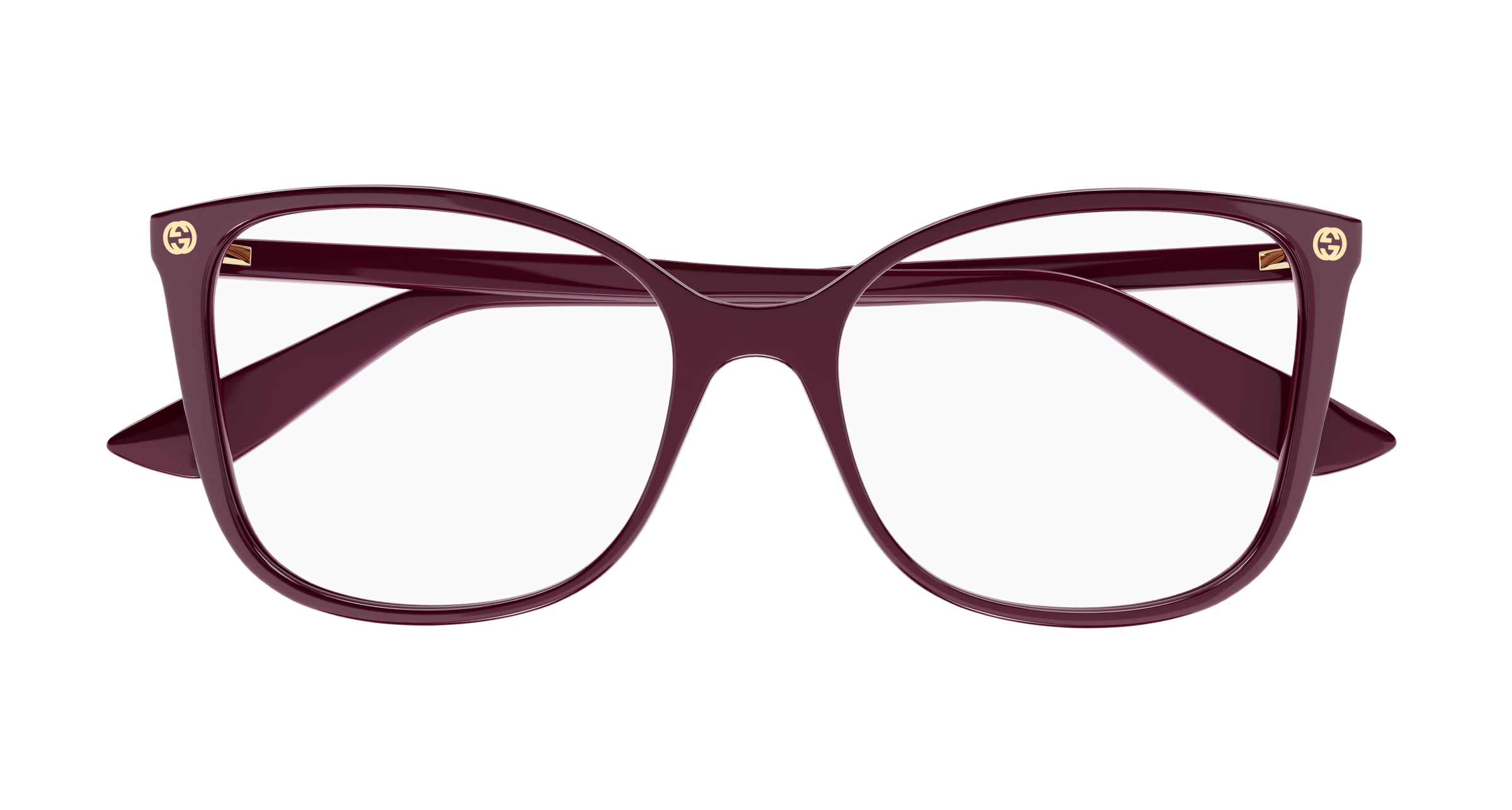 GG0026O / BURGUNDY-BURGUNDY-TRANSPARENT