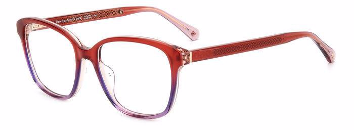 Kate Spade ACERRA rectangle eyeglasses in Lilrdviwh