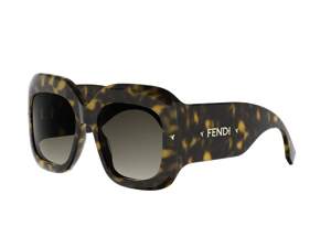 FENDI FE40236I round sunglasses in 52 F