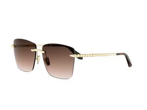 Bulgari BV40107U aviator sunglasses in 30F Gold