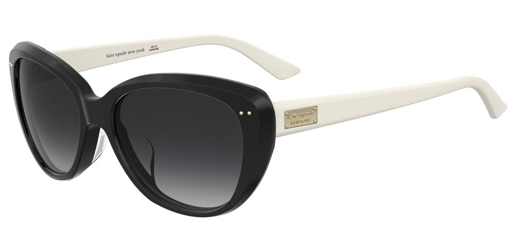 Kate Spade ANGELIQUE/F/S cateye sunglasses in Black Havan/Brown Shaded
